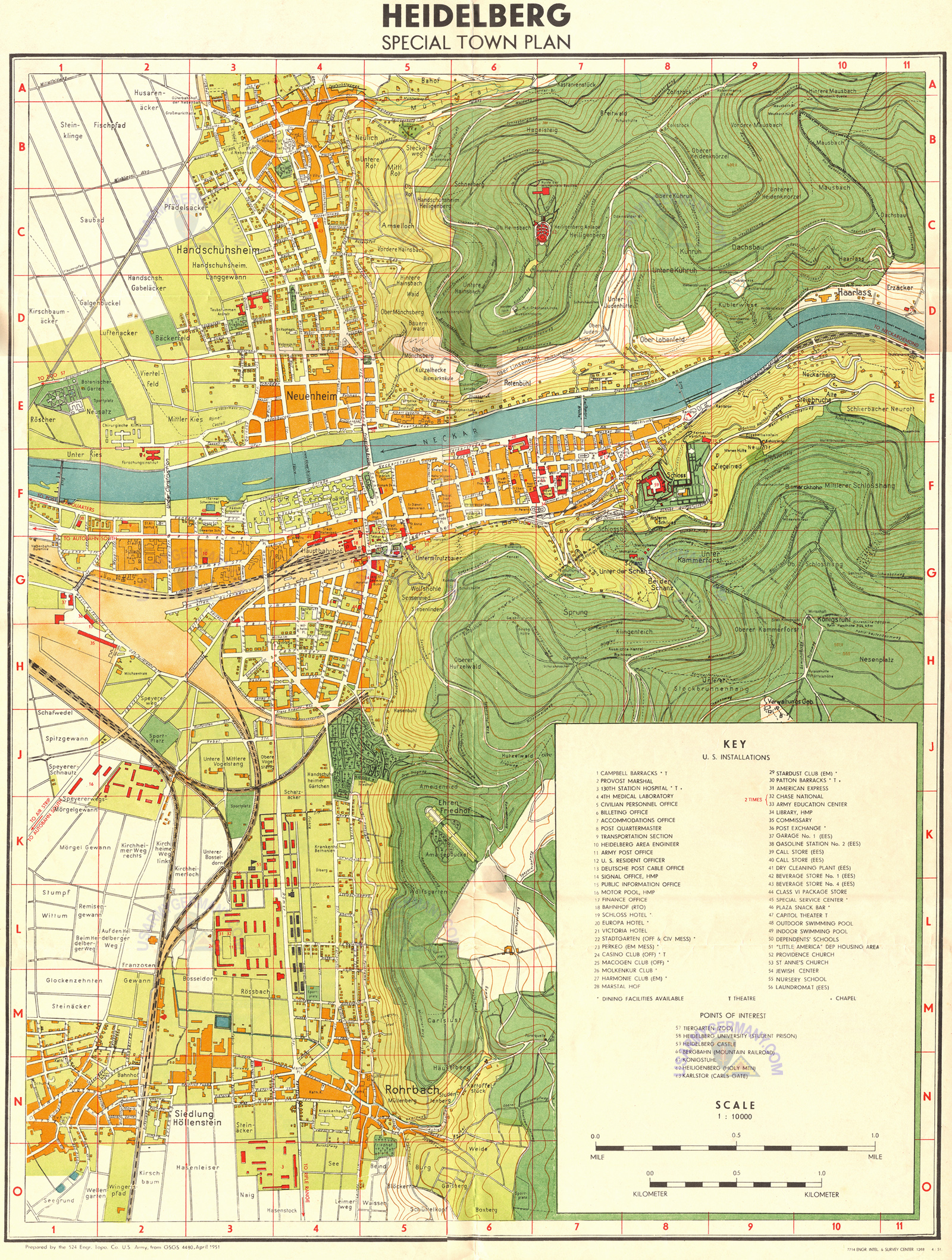 Overlay 2 Heidelberg 1951 USArmy Map 1951 Google Earth Community Overlay 2 Heidelberg 1951 USArmy Map 1951 Google Earth Community